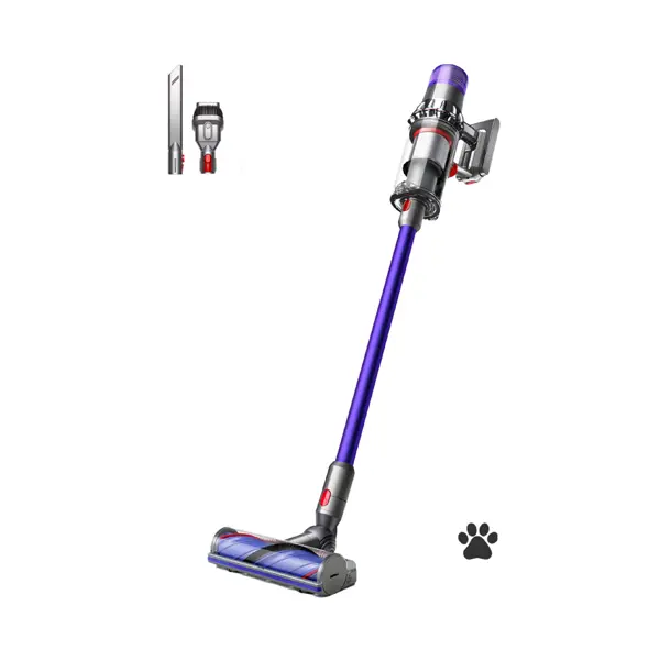 Dyson – V11 Cordless Vacuum with 6 accessories – Nickel/Blue